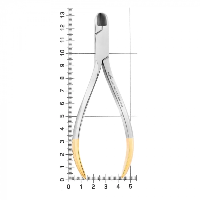 Щипцы ортодонтические для жесткой проволоки, max 0,5 мм TC, 31-43*