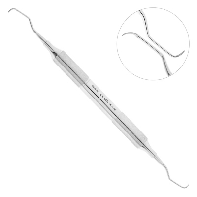 Кюрета Gracey форма 5/6, ручка DELUXE, ø 10 мм, 26-38B*