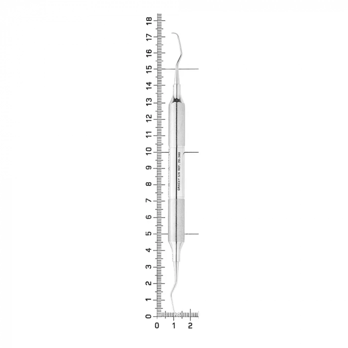Кюрета Gracey форма 5/6, ручка DELUXE, ø 10 мм, 26-38B*