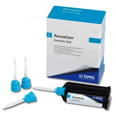 PermaCem Automix Dual цемент двойного отверждения для коронок и мостов, 1 картридж 52 г
