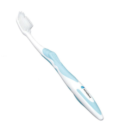 Зубная щетка Miradent Carebrush Supersoft голубая