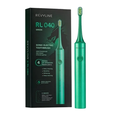 Электрическая зубная щётка Revyline RL 040 Green Dragon