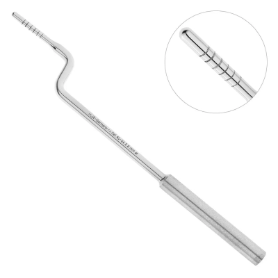 Остеотом изогнутый bajonett, выпуклый кончик, 2,8 мм, 40-34*
