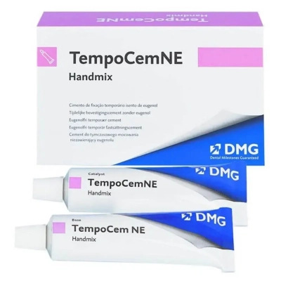 TempoCemNE Handmix –  цемент для коронок и мостов в тубах, 85 г база