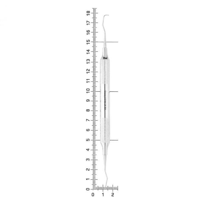 Кюрета Gracey, форма 1/2, ручка CLASSIC, ø 10 мм, 26-36A*