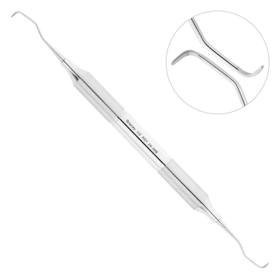 Кюрета Gracey, форма 1/2, ручка DELUXE, ø 10 мм, 26-36B*