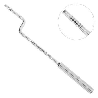 Остеотом изогнутый bajonett, вогнутый кончик, 3,5 мм, 40-82*