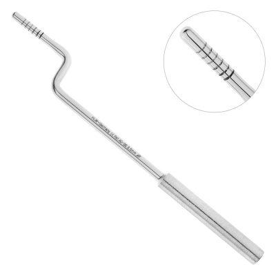 Остеотом изогнутый bajonett, выпуклый кончик, 3,5 мм, 40-36*