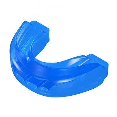 Powrgard for braces, double - спортивная капа для брекетов (голубой)