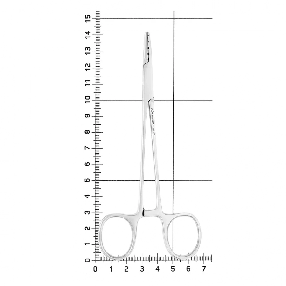 Иглодержатель хирургический прямой Abbey, 14,5 см, 20-9*