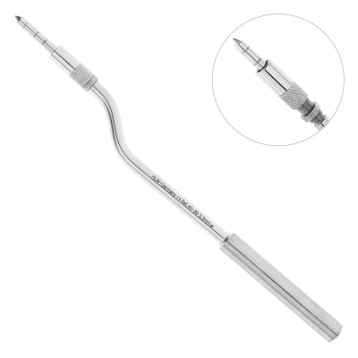 Остеотом с ограничителем, острый кончик, 3,3 мм, 40-39*