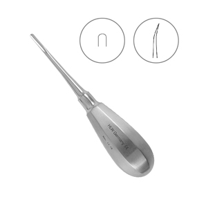 Элеватор Bein, изогнутый, 3,0 мм, 13-1BC*