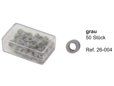 Маркировочные кольца, серые, 26-004-1*