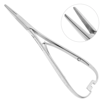 Иглодержатель хирургический прямой Mathieu, 14 см, 20-13*