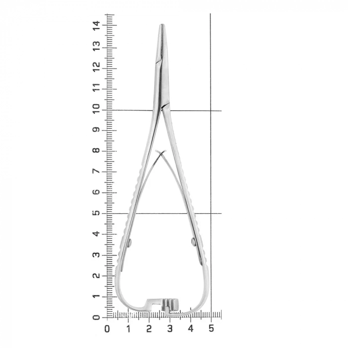 Иглодержатель хирургический прямой Mathieu, 14 см, 20-13*