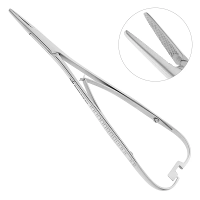 Иглодержатель хирургический прямой Mathieu, 17 см, 20-14*