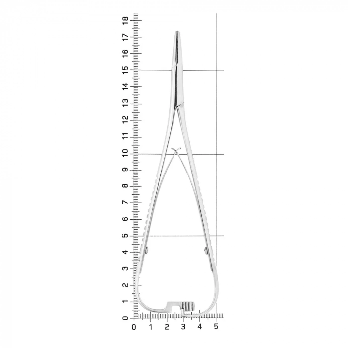 Иглодержатель хирургический прямой Mathieu, 17 см, 20-14*
