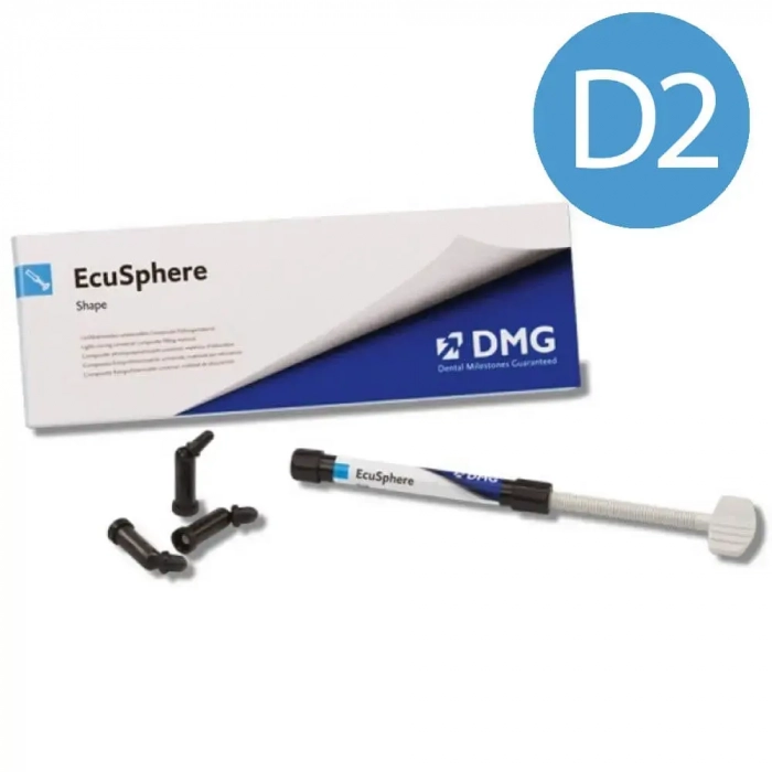 EcuSphere - Shape D2 универсальный микрогибридный композит, шприц 3 г