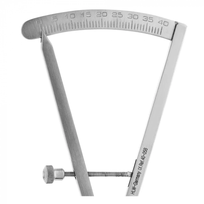 Кронциркуль изогнутый, шкала 0-40 мм, длина 17 см, 40-05B*