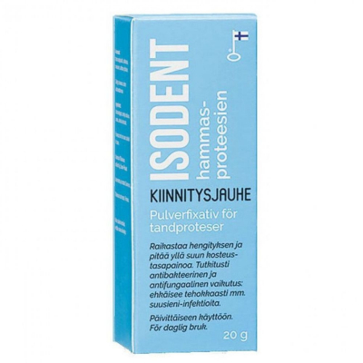 Порошок для фиксации протезов ISODENT, 20 гр