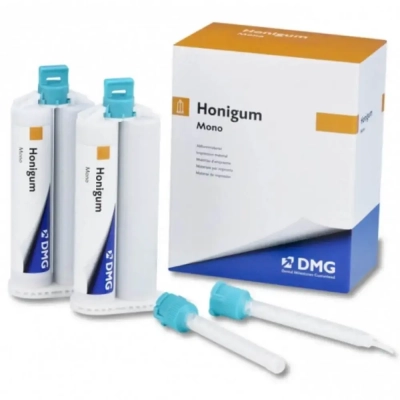 Honigum Automix Mono слепочный материал, 2 картриджа по 50 мл