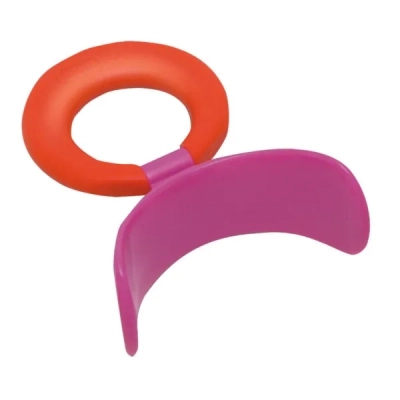 MUPPY стандартная, жесткая, розовая SMALL (с красным кольцом, от 3 до 5 лет)