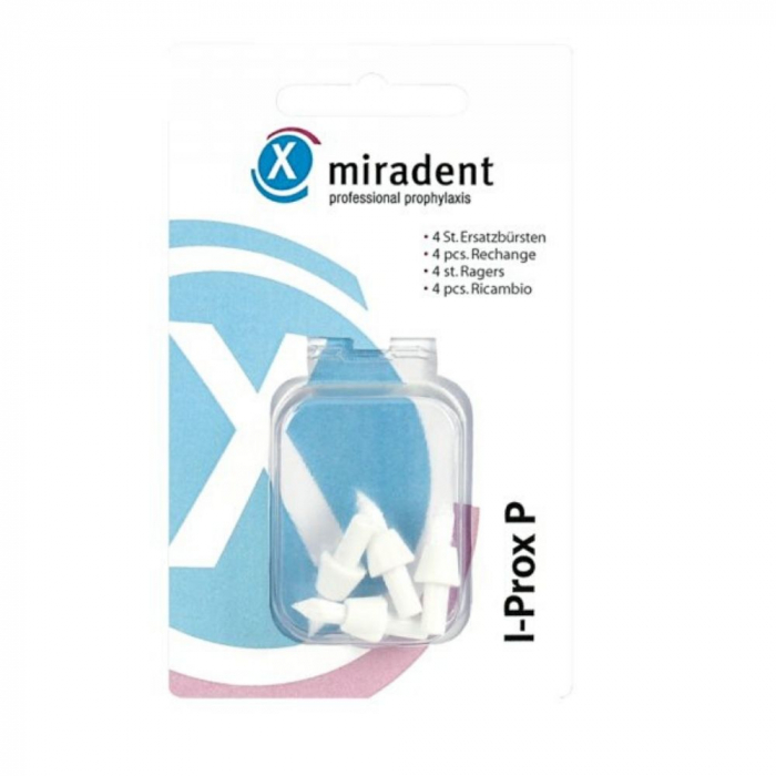 Сменные щеточки для Miradent I-Prox P, 4 шт.