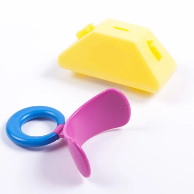 MUPPY стандартная, жесткая, розовая LARGE (с синим кольцом, от 5 до 8 лет)