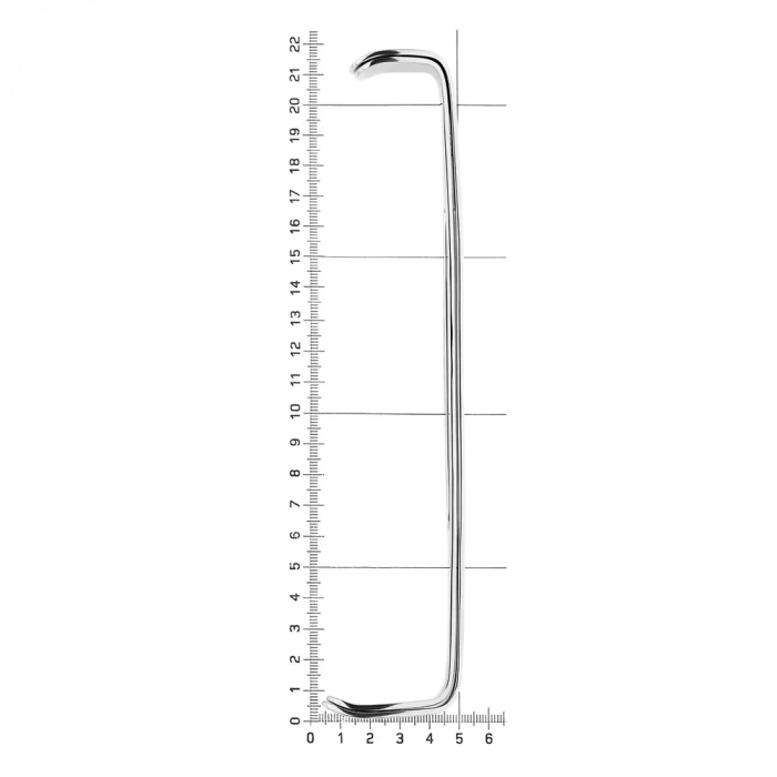 Ретрактор двусторонний двойной Фарабеф, 21,0 см, 15-14*