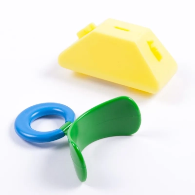 MUPPY стандартная, жесткая, зеленая LARGE (с синим кольцом, от 5 до 8 лет)