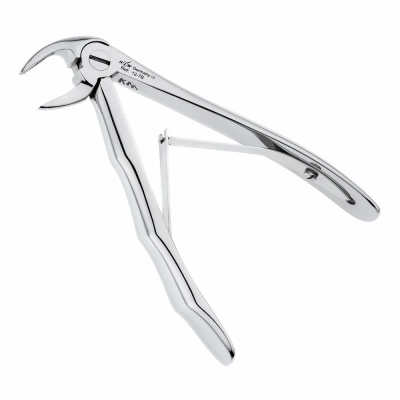 Щипцы для удаления зубов детские нижние, корневые с упором, 12-7B*