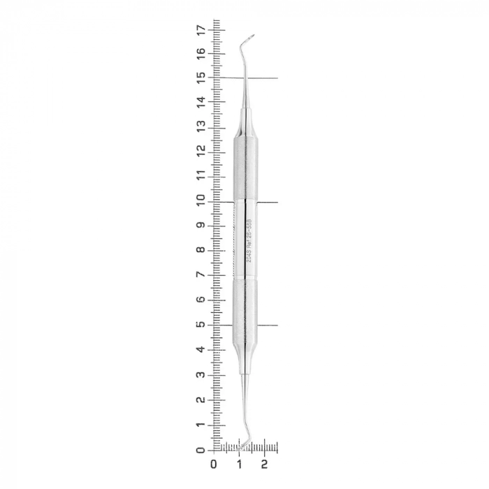 Скейлер парадонтологический, форма 204S, ручка DELUXE, ø 10 мм, экстра легкая, 26-56B*