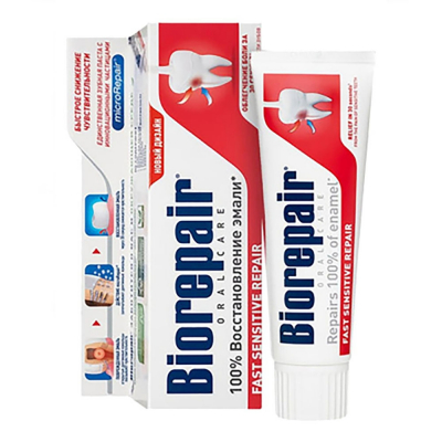 Зубная паста Biorepair Fast Sensitive Repair, 75 мл