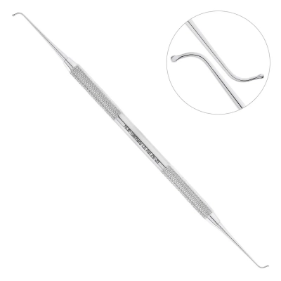 Гладилка двусторонняя с шаровидным штопфером, 0,5-1,0 мм, 29-33*