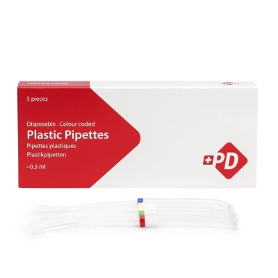 Пипетки пластиковые для работы в каналах, 0,3 мл, 5 шт