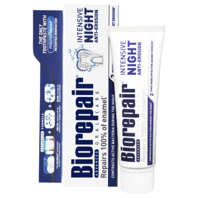 Зубная паста Biorepair Intensive Night Anti-erosion, 75 мл