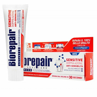 Зубная паста Biorepair Sensitive Double Action, 75 мл