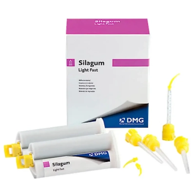 Silagum Light Fast, 2 х 50 мл коррегирующего слоя в картриджах