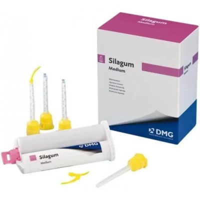 Silagum Medium, 2 х 50 мл материала средней вязкости