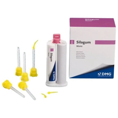Silagum Mono монофазный материал в картриджах, 2 х 50 мл