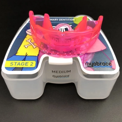 Трейнер Myobrace J2 MEDIUM розовый