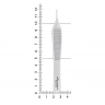 Пинцет микрохирургический ультратонкий Micro-Adson, 12,0 см, 22-15A*