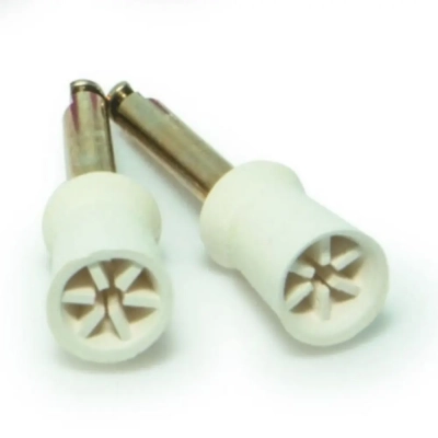 Головки полировальные тип Webbed, белые (средней жесткости), 12 шт