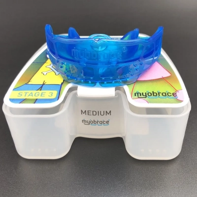 Трейнер Myobrace J3 MEDIUM голубой