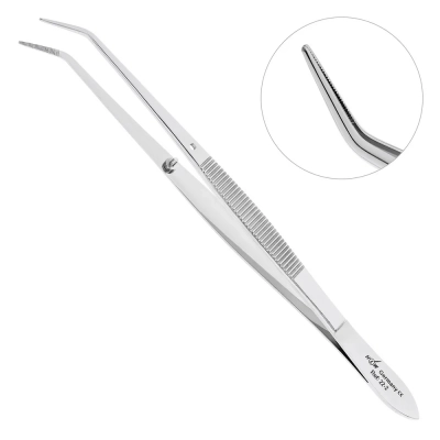 Пинцет стоматологический изогнутый Flagg, 16,0 см, 22-2*