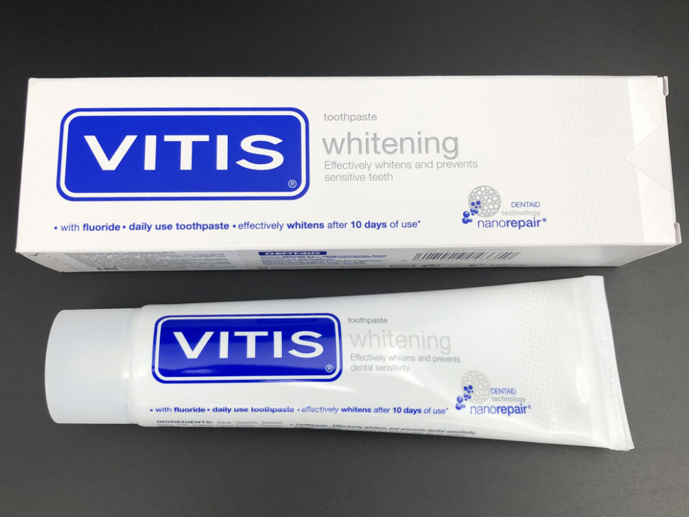 Зубная паста VITIS Whitening