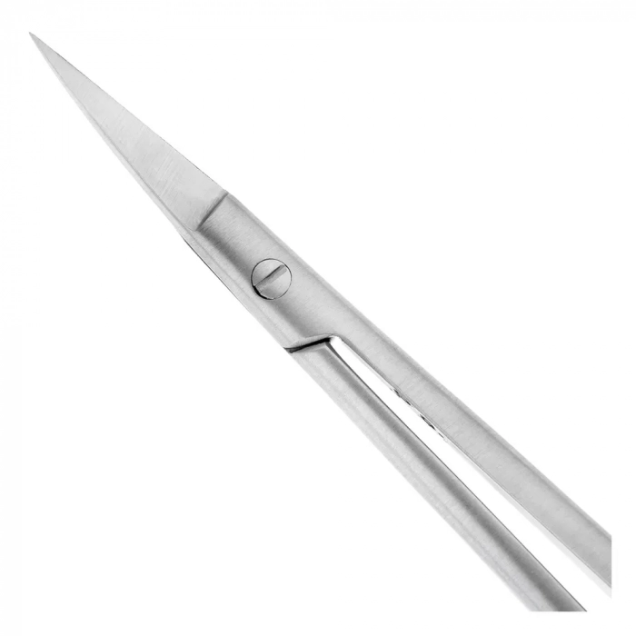 Ножницы микрохирургические изогнутые ТС, 17,0 см, карбит вольфрамовые вставки, 19-23B*