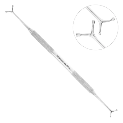 Гладилка двусторонняя со штопфером, VAJNA, 29-32*