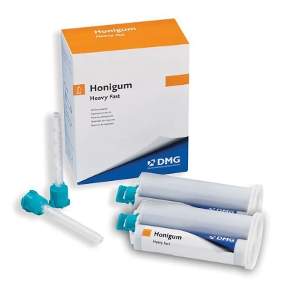 Honigum Heavy Fast Automix слепочный материал, 2 картриджа по 50 мл