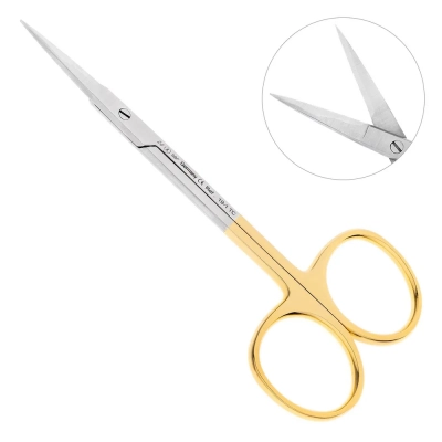 Ножницы прямые Iris-Schere TC, 11,5 см, 19-1TC*